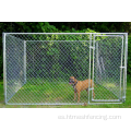 2.29m x3.96mx1.83m Altura Galvanized Metal Dog Run Kennel